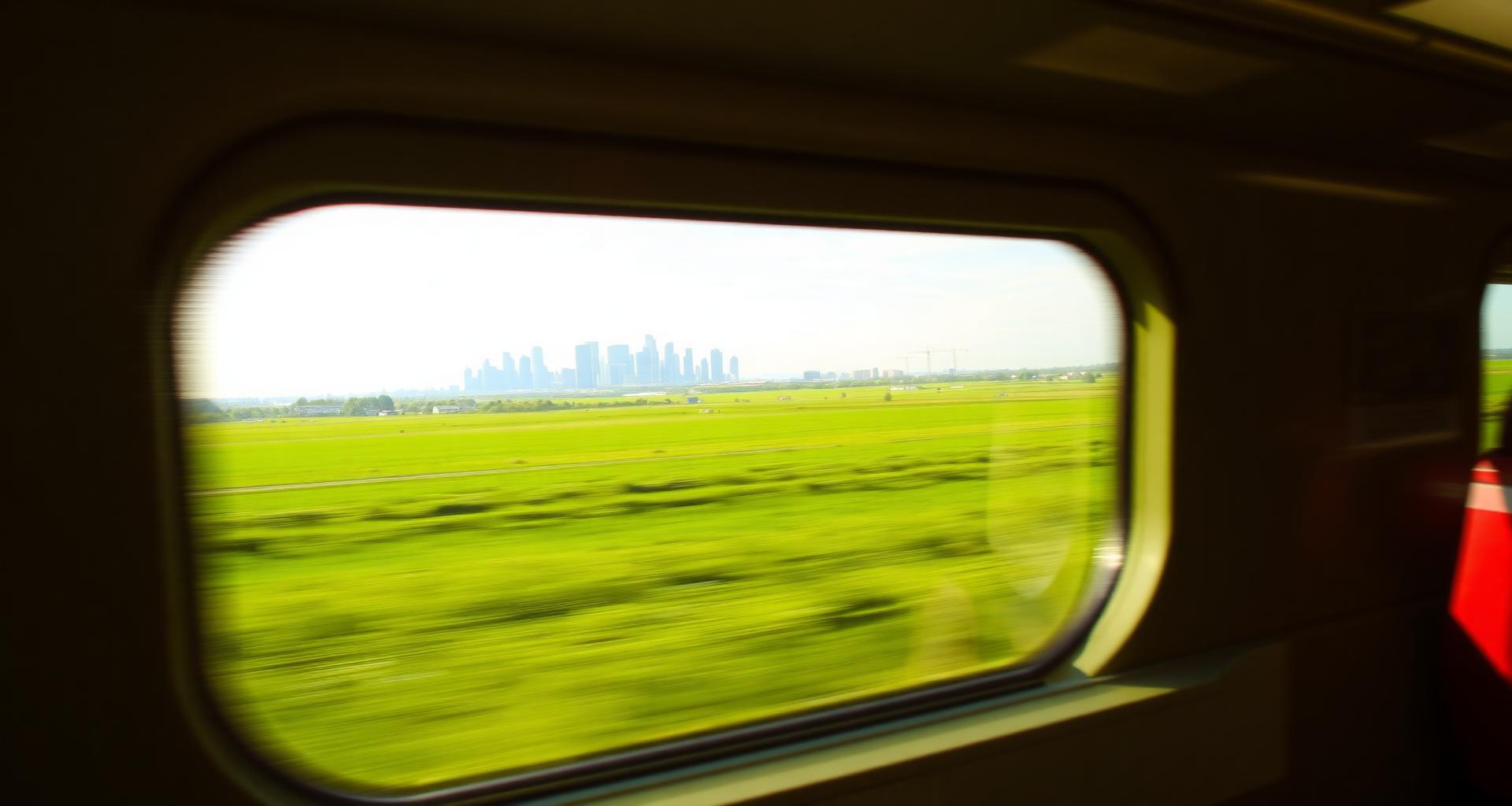 Sunlit travel scene related to 