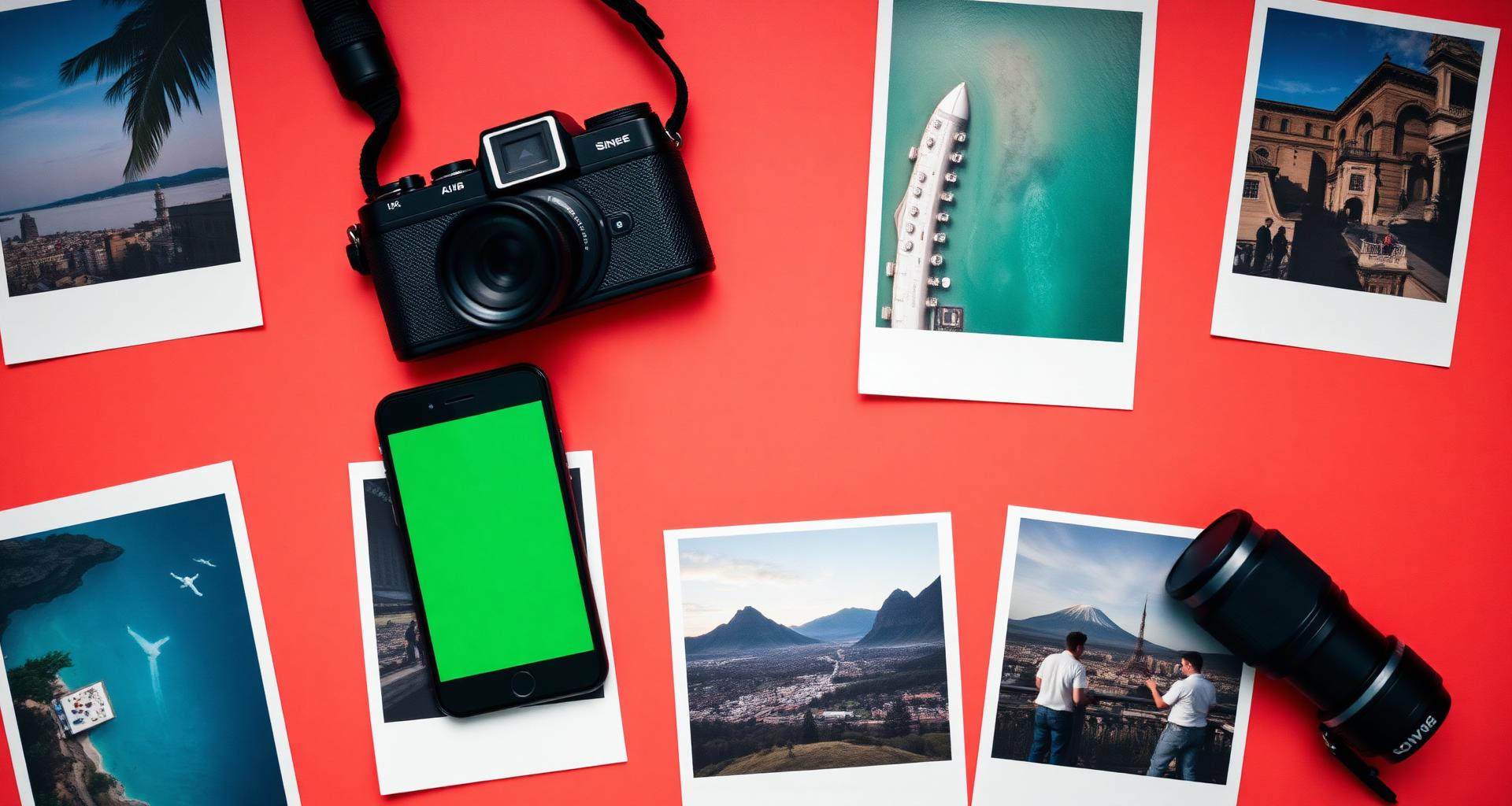 Sunlit travel scene related to 