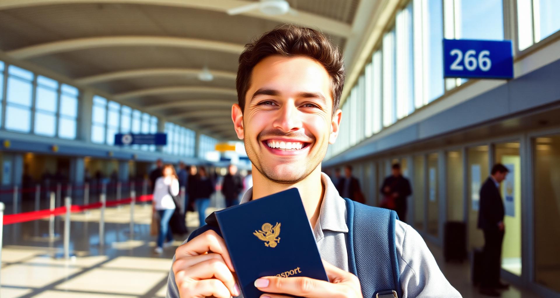 Bright closing travel scene for 