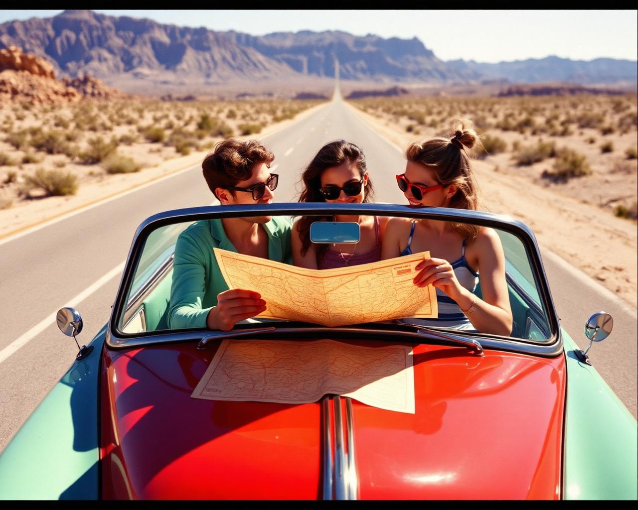 Bright editorial travel photograph illustrating 
